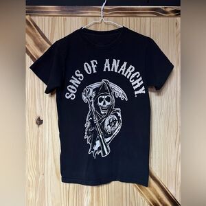 Sons Of Anarchy Graphic T Black S